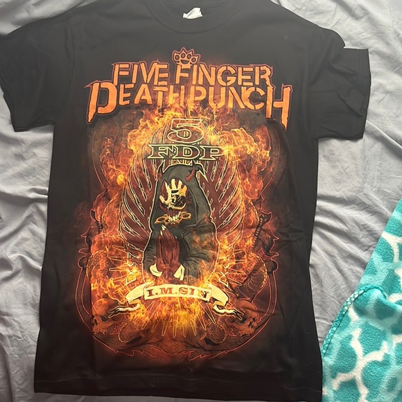 Five Finger Death Punch - Official Band Tee Merch unisex metal 5fdp - Picture 1 of 4